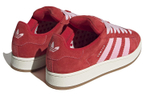 Adidas originals Campus 00s non-slip wear-resistant low-top sneakers for men and women the same style red pink