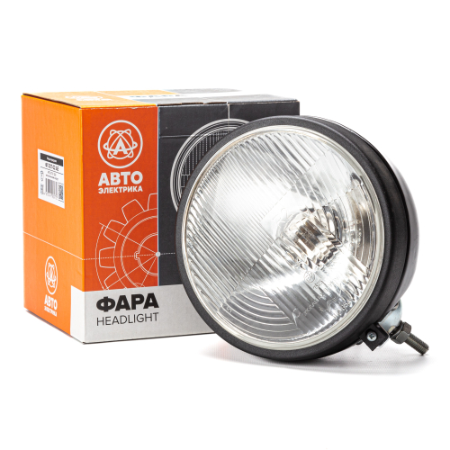 Фара передняя тракторная, ХТЗ, МТЗ, большая, металлический корпус, 12 В