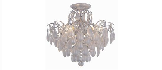 Потолочная люстра Sevilia PL4 Silver Crystal Lux
