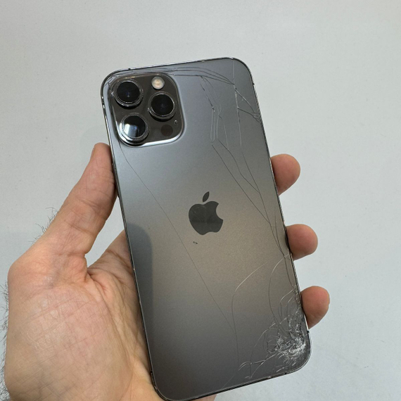 Apple iPhone 12 Pro Max 128GB 79% АКБ (без комплекта) меняли заднее стекло