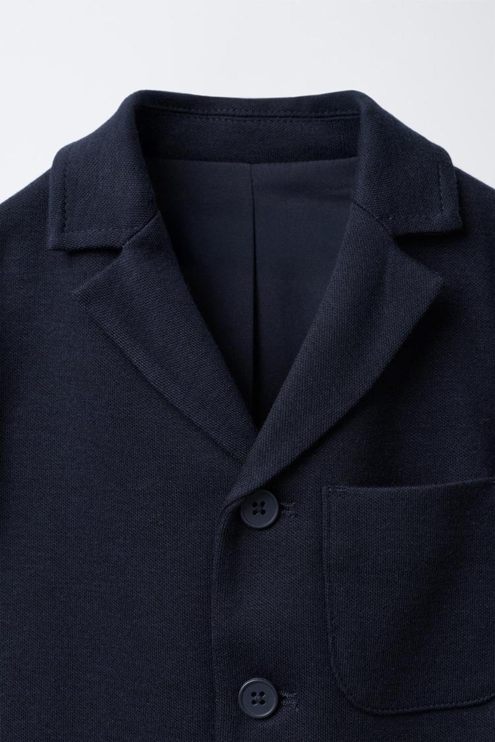 ZARA КОСТЮМНЫЙ БЛЕЙЗЕР COMFORT, МОРСКОЙ СИНИЙ