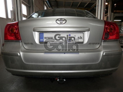 Фаркоп оцинкованный Galia T066C для Toyota Avensis седан/лифтбек 2003-2009(паспорт и сертификат в комплекте)(без электрики)