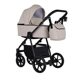 Детская коляска Pituso Tossa Кожа 2 в 1 TS/25/5 Latte