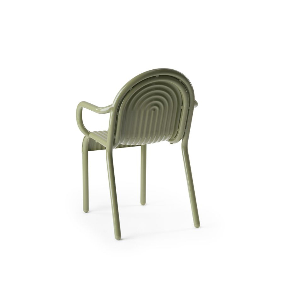 Стул Groove Arm Moss