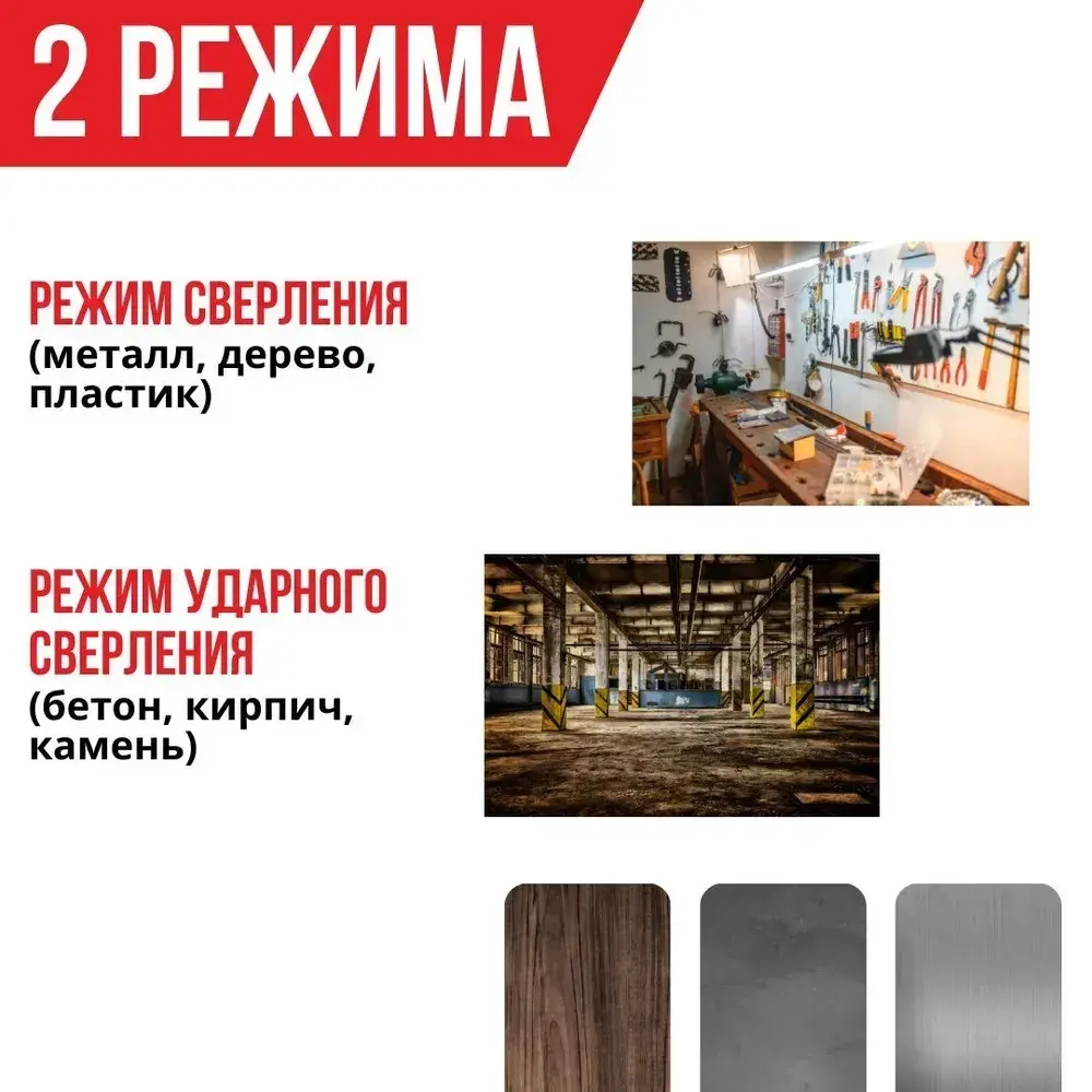 Дрель ударная электрическая от сети Brait BDI950