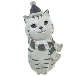 GAEM Фигурка декоративная "Кот", L13 W12 H25 см, 2в.