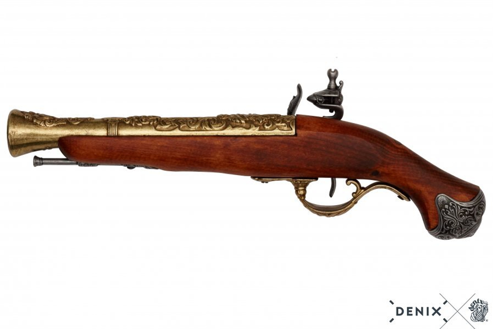Кремневый пистоль английский 18 век DE-1219-L