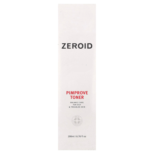 Zeroid, Pimprove, тонер, для жирной и проблемной кожи, 200 мл (6,76 жидк. унции)