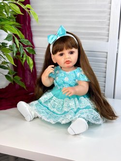 Кукла Реборн виниловая 55см (XZ-009)