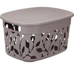 Коробка ФЛОРА 5,5л с крышкой М2362