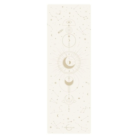 Каучуковый йога коврик Pro Munari White 185*68*0,45 см