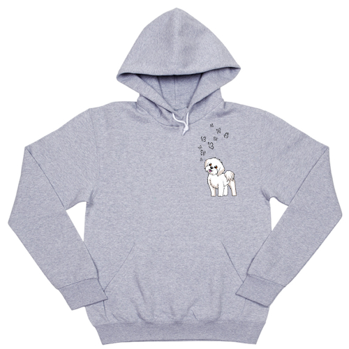 Толстовка "Мальтезе и бабочки"