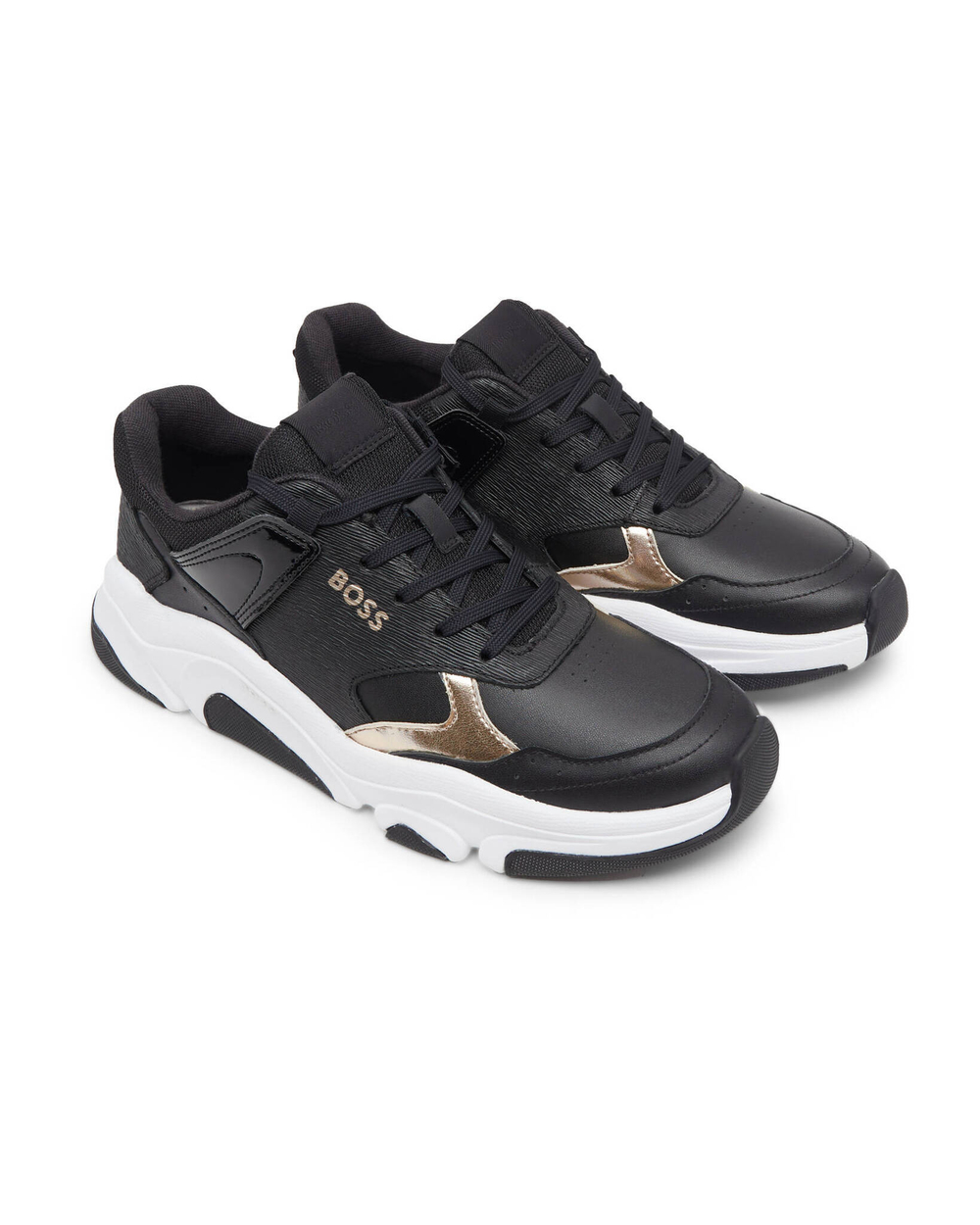 кроссовки asher BOSS BLACK - черный(50487738)