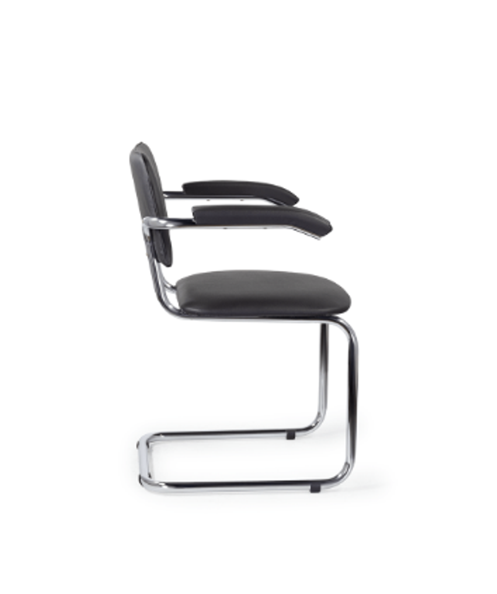 Стул Сильвия АРМ хром, экокожа Santorini