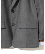 UNDERCOVER ЖАКЕТ КОМБИНИРОВАННЫЙ СЕРЫЙ