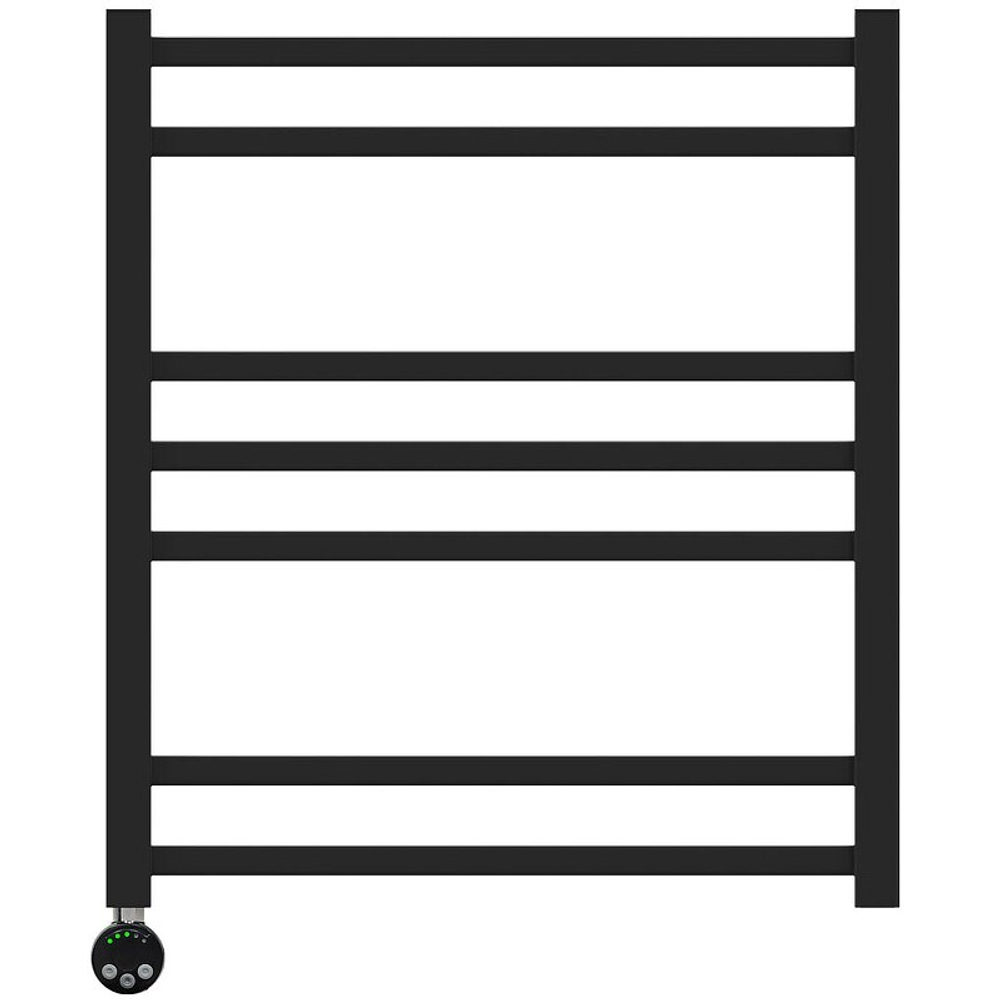 Полотенцесушитель электрический Lemark Atlantiss П7 LM32607REBL 500x600, левый/правый, черный