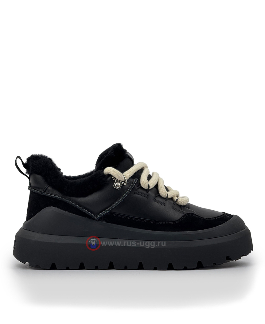 MEN'S HERITAGE UTILITY SNEAKER Leather Black