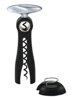 Штопор с обрезателем фольги Peugeot Salma черный Франция