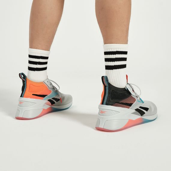 reebok Кроссовки для тренировок Низкие Серые Черные Унисекс