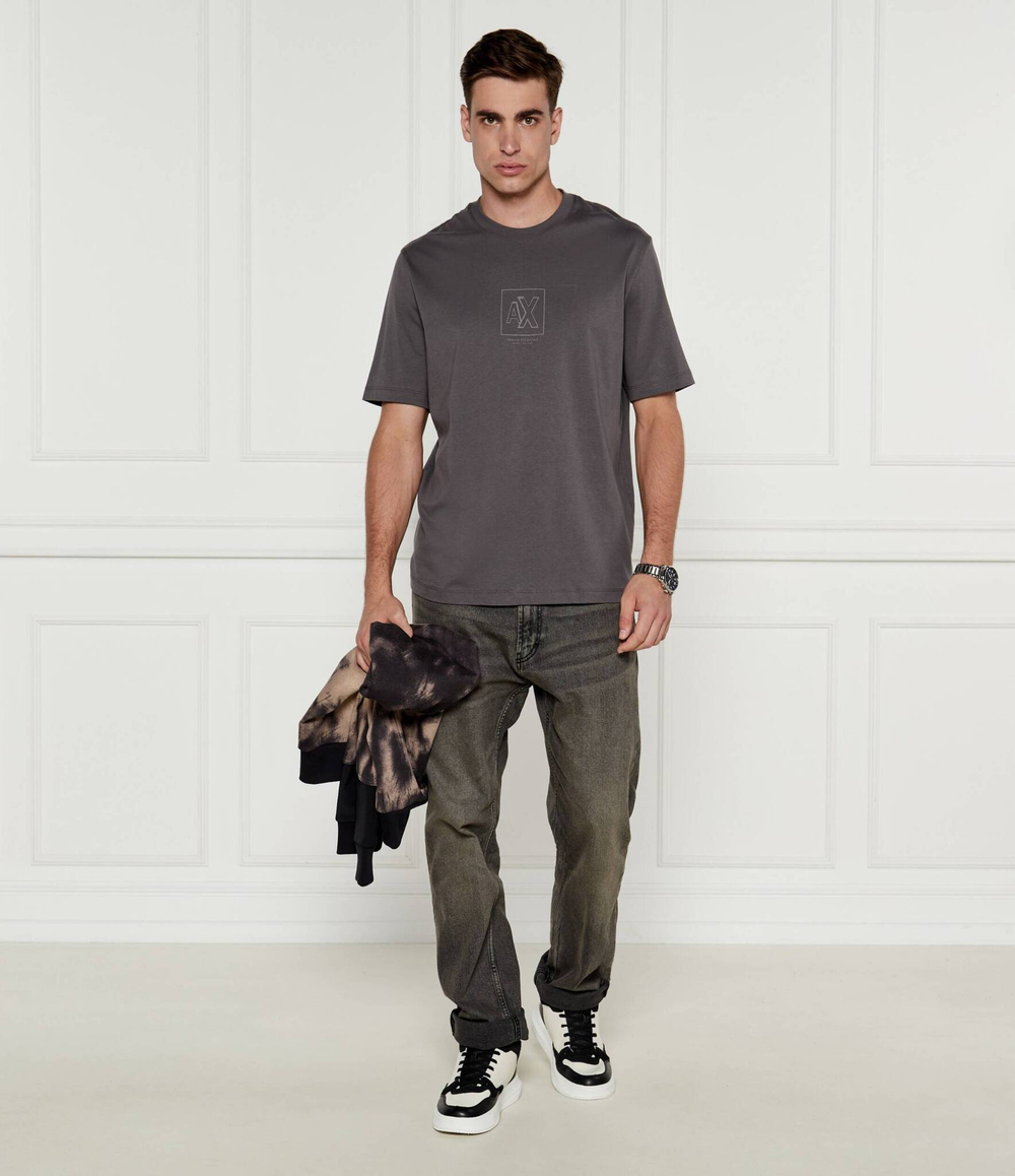Футболка Armani Exchange - серый(6DZTLE ZJ9JZ)