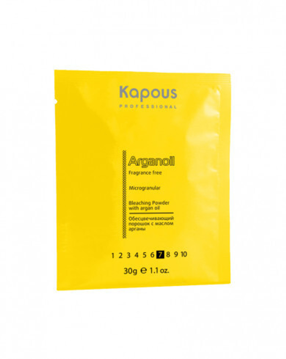 Порошок для осветления волос "Arganoil" с маслом арганы 30г
