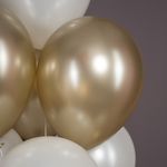 Шар (12''/30 см) Золотой Песок (870), шелк, 12 шт.