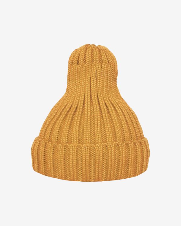 Шапка Утеплённая Желто-Горчичная - фото 1