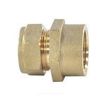 Муфта латунь 20Aх1/2" обжим/ВР STAHLMANN SSFL2001/2BEF