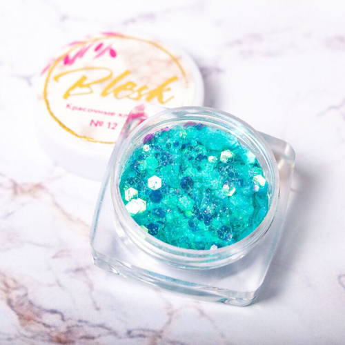 Blesk, Дизайн для ногтей "Красочные хлопья" №12