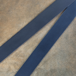 Ременная заготовка Prima Dark Blue (3,0+мм), цв. Синий