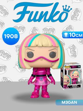 Фигурка Funko POP! Movies M3GAN 2.0 M3GAN (Cyberpunk) (1908) 85641 / Фигурка Фанко ПОП! по мотивам фильма "M3GAN 2.0"