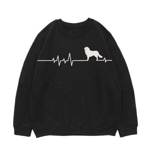 Свитшот "Сердечный ритм - Маремма"