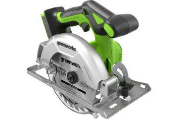 Аккумуляторная дисковая пила "GREENWORKS" GD24CS165 1501607 (без АКБ и ЗУ)