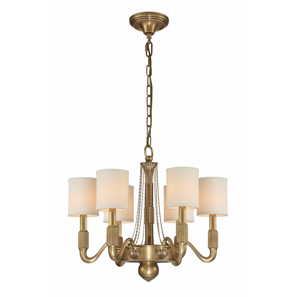 Люстра Cloyd DELAWARE C6 / Ø59 см - латунь (арт.10118)