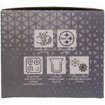 Чайник заварочный стеклянный 1500мл «Хай-Тек» с металлическим ситом и пластиковой крышкой Селфи