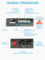Джип детский электромобиль TR122 (Черный TR122)