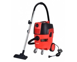 Пылесос строительный BRAIT BVC-30 PRO (1800 Вт, бак 30 л, длина шланга 3 м, колеса, фильтр НЕРА, охлаждение) пылесос промышленный, для влажной и сухой уборки