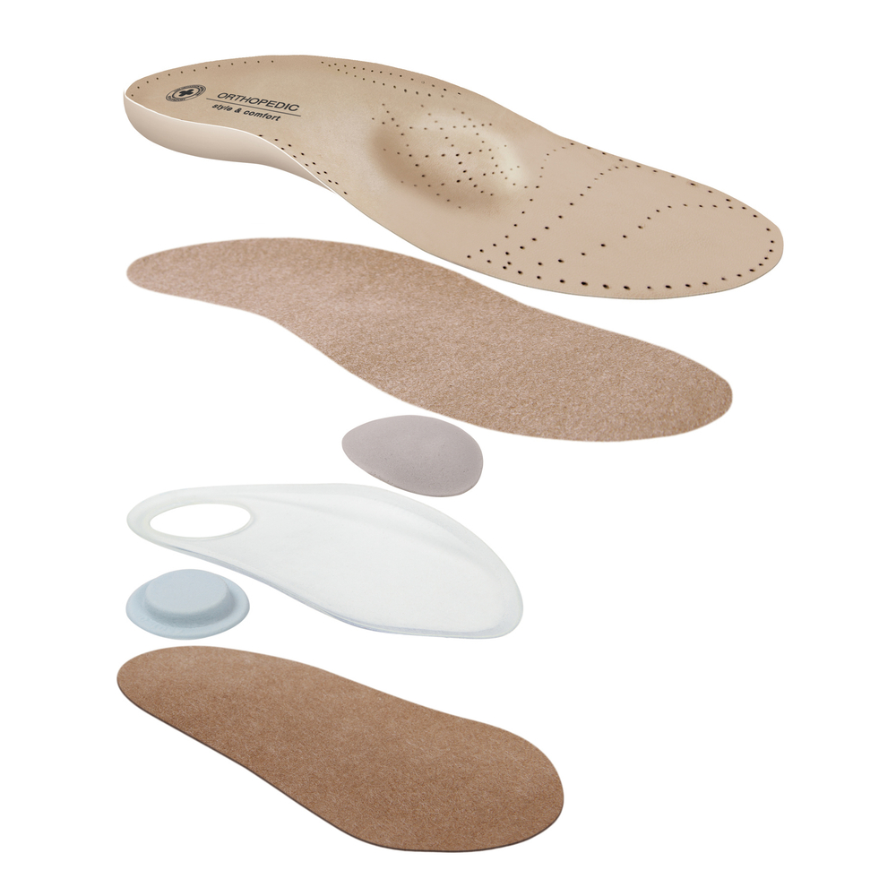 Стельки ортопедические при комбинированном плоскостопии LUM203