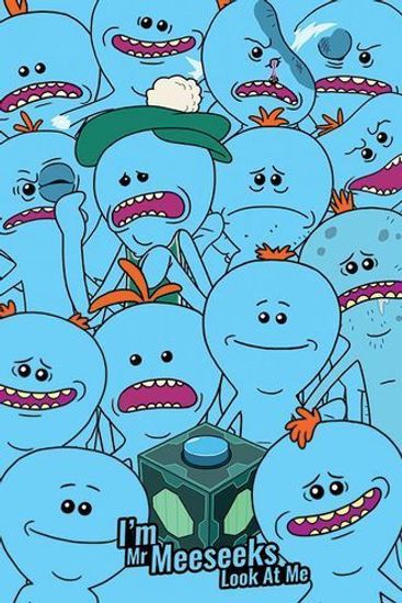 Постер Мистер Мисикс MR.MEESEEKS 2 PP34250