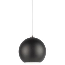 Светильник подвесной ЭРА PL32 BK/CH под лампу MR16 GU10 черный/хром