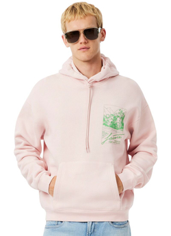 Куртка теннисная Lacoste Printed Fleece - light pink