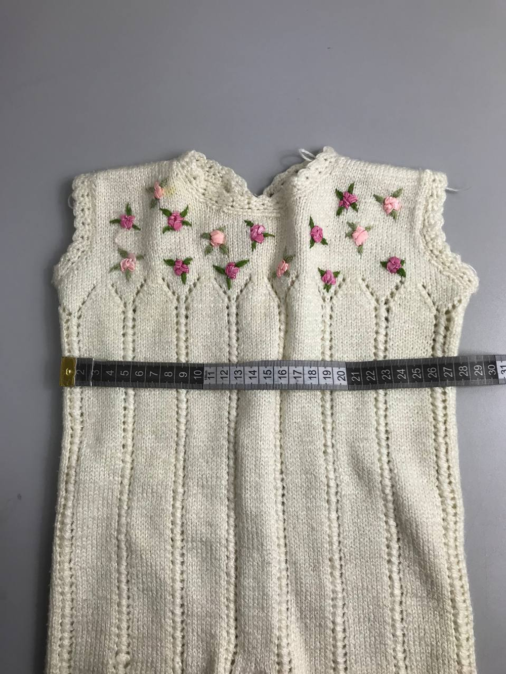 Костюм 2йка вязаный на 0-3 месяца