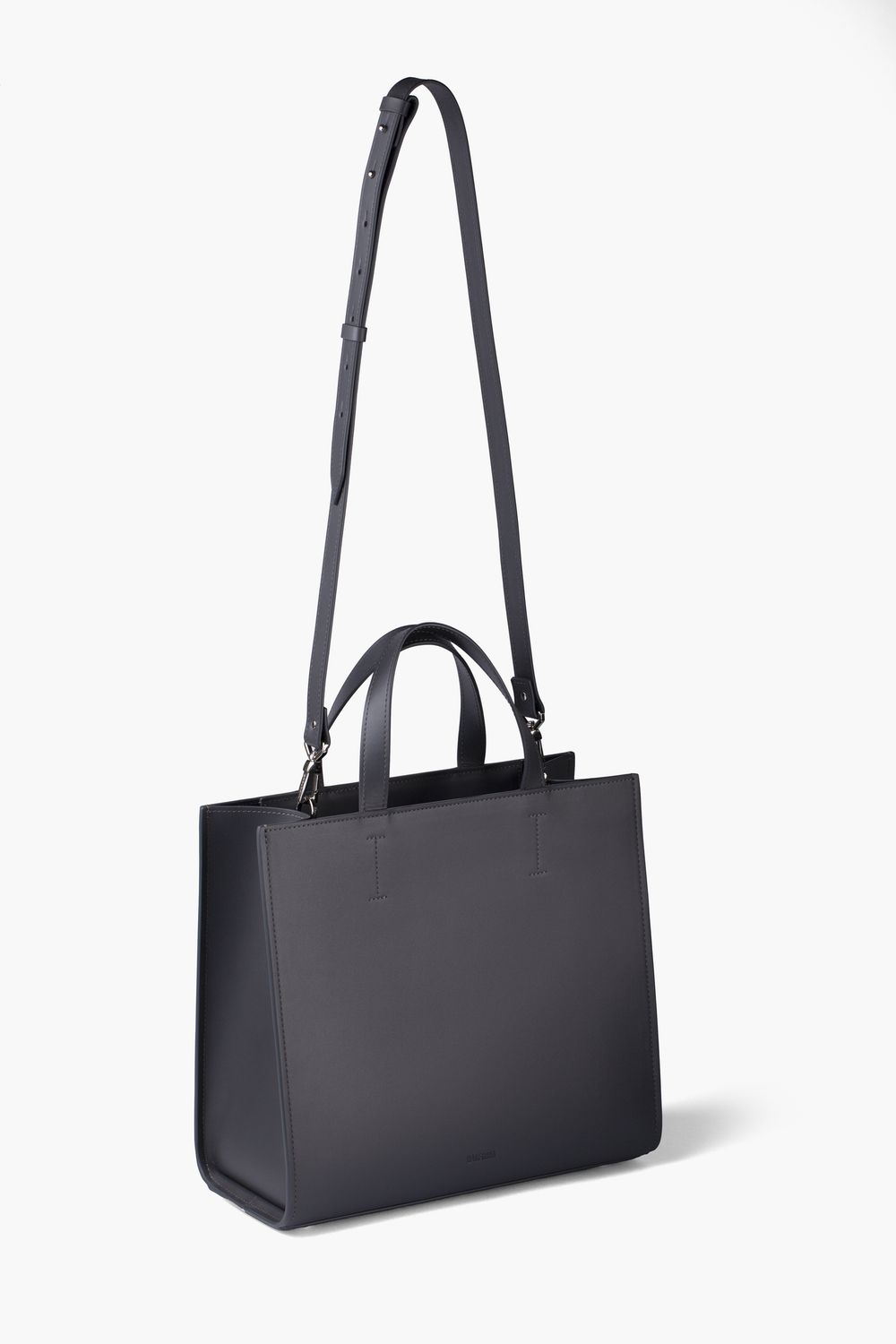 ШОППЕР КВАДРАТНЫЙ ГРАФИТ