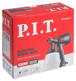 Краскораспылитель P.I.T PSG3020-C МАСТЕР 550Вт,700мл/мин,емкость 800мл