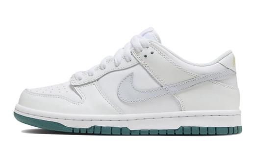 Nike Dunk Low White Grey Teal GS