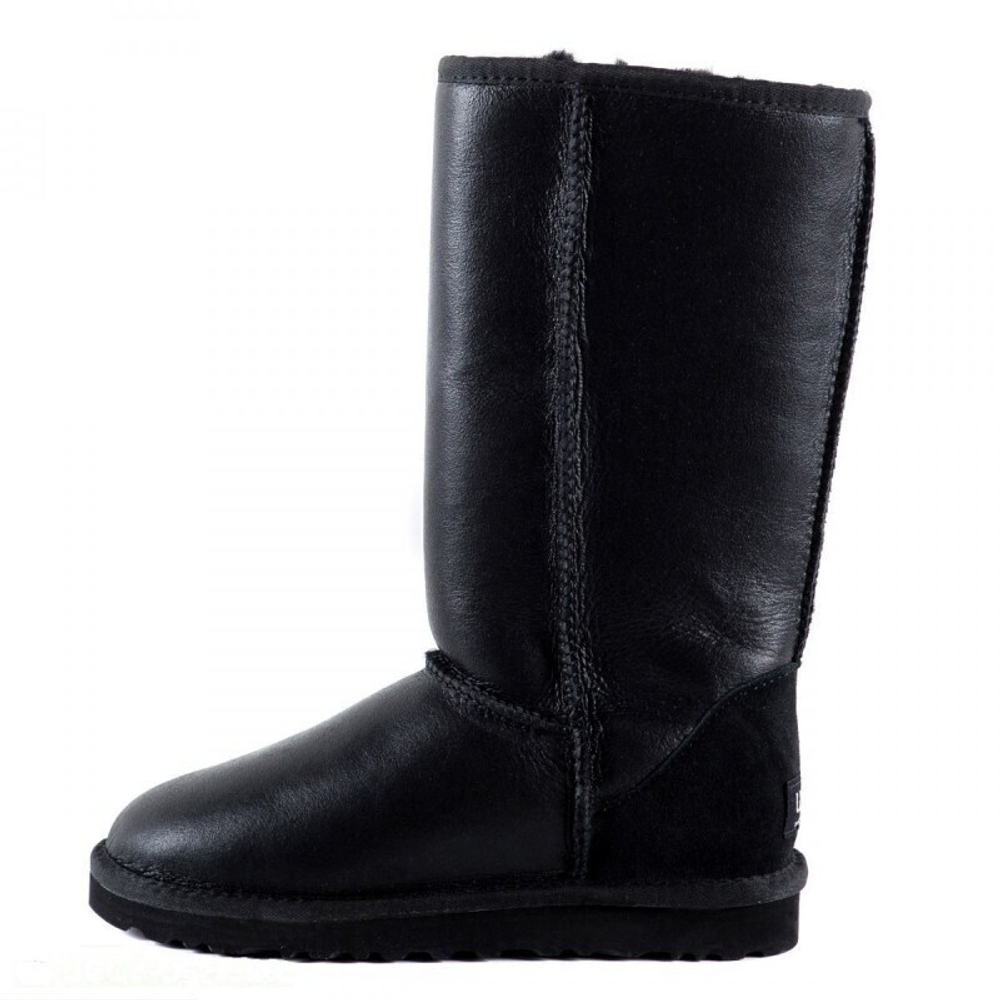 Угги Classic Tall Metallic Black