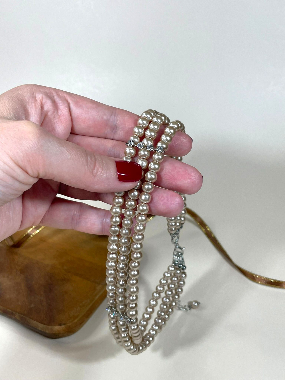 Чокер жемчужный 40 см