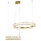 Подвесная светодиодная люстра Kink Light Лаура 08245,36PA(4000K)