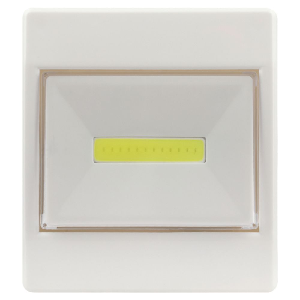 Светодиодный фонарь подсветка Трофи SB-102 пушлайт, [СОВ, 3хААА, белый, 1шт в пакете]