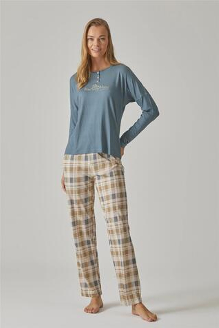 RELAX MODE - Женская пижама с брюками - 10784
